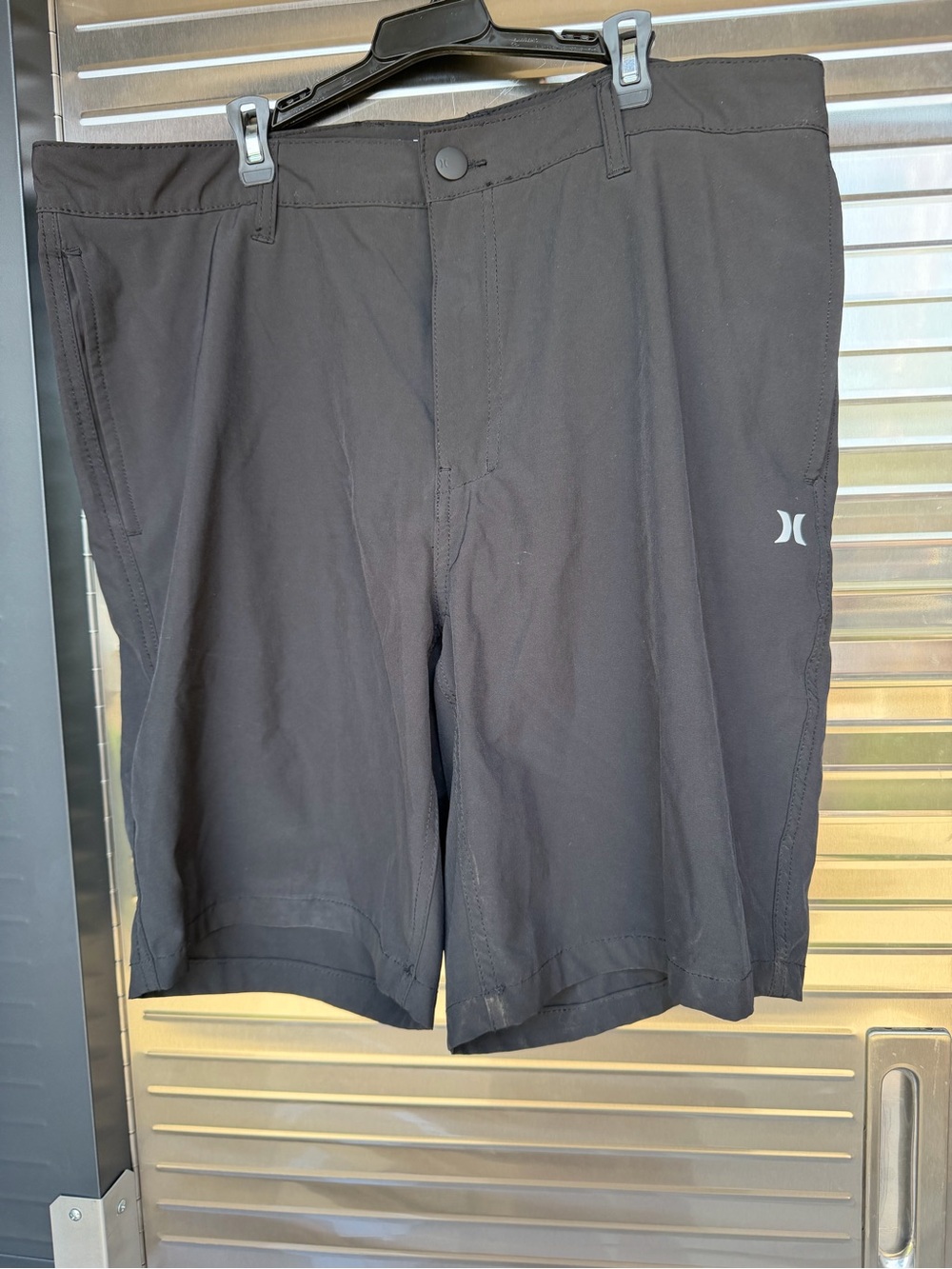 Hurley Men's Black Athletic Boardshorts